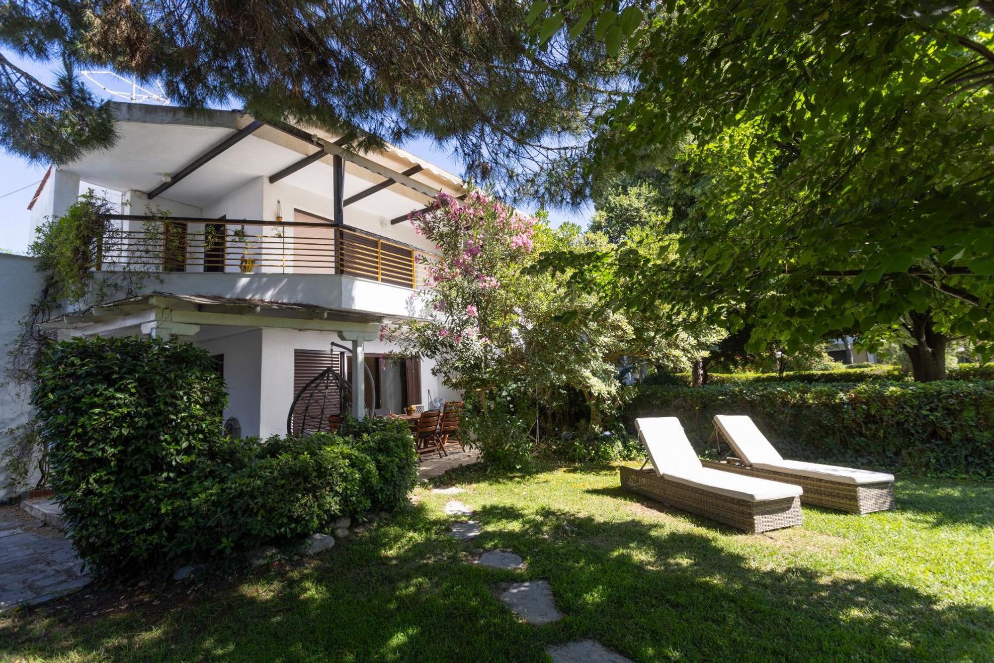 Lovely Villa 3 Min From The Beach Ханиоти Екстериор снимка